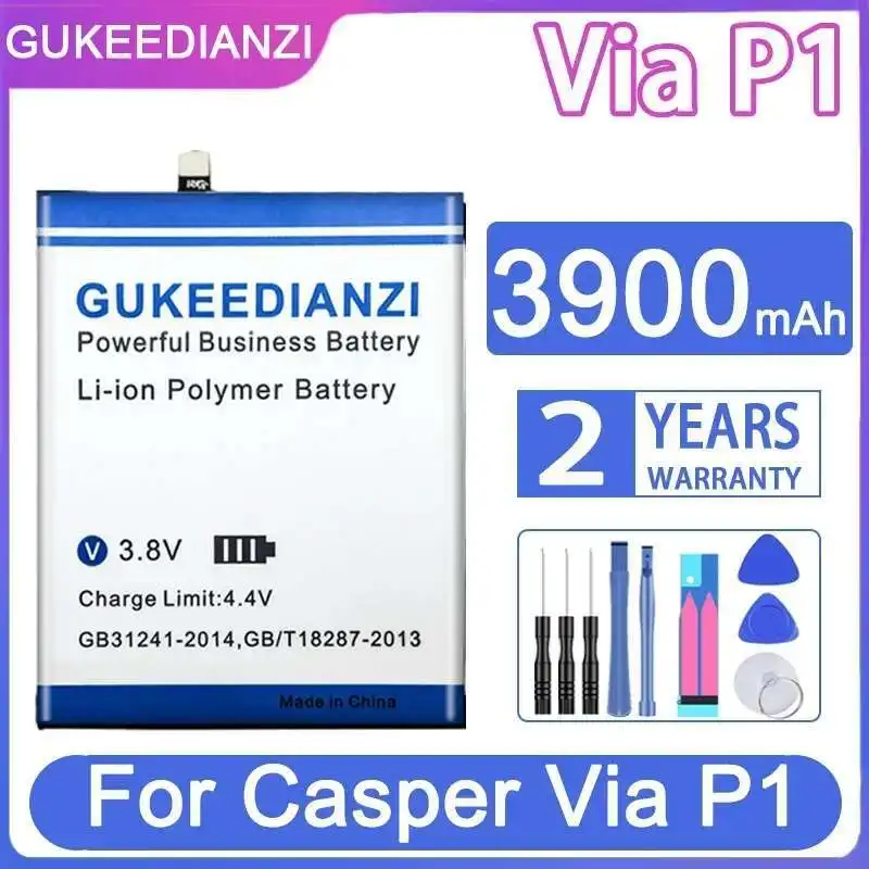 

Mobile Phone Battery For Casper Via P1 Long-Lasting 3900Mah Durable