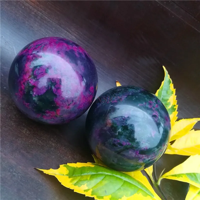 Natural agate health care ball handball jade Baoding ball middle-aged and elderly fitness ball exercise finger force to play