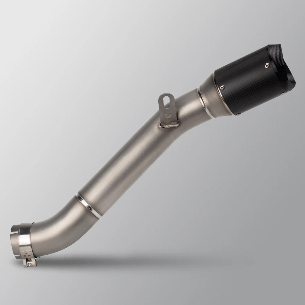 

Integrated titanium alloy tail , Motorcycle exhaust silencer, suitable fit for APRILIA RSV4 Slip-On Line(Carbon)