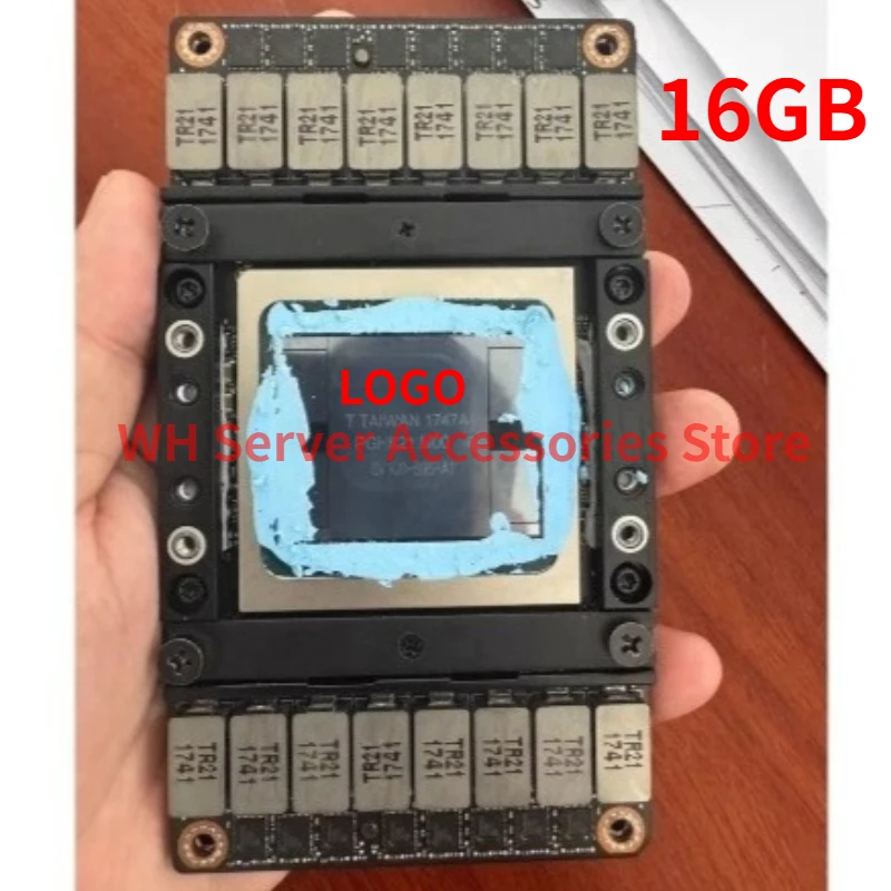 for NVIDIA Tesla V100 16GB 32GB SXM2 HBM2 GPU Accelerator Card with NVLink for Server Computing AI Training Deep Learning HPC