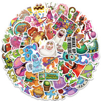 10/30/50PCS Game My Singing Monster Stickers Cartoon Decals Kids Toys Laptop Phone Luggage Skateboard Bike DIY Sticker Graffiti