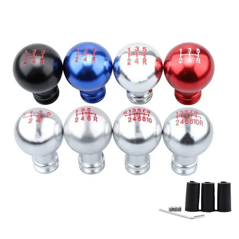 

5 6 10 Speed Car Aluminum Truck Gear Shift Knob Shifter Lever Manual Transmission MT Fit For Honda Toyota Nissan Mitsubishi Ford