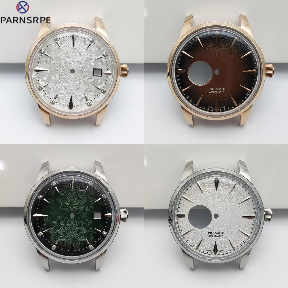 40mm NH35 NH38 case cocktail case with nh35 35mm Dial  for NH35 NH38 movement,Bubble crystal,cocktail watches accessories