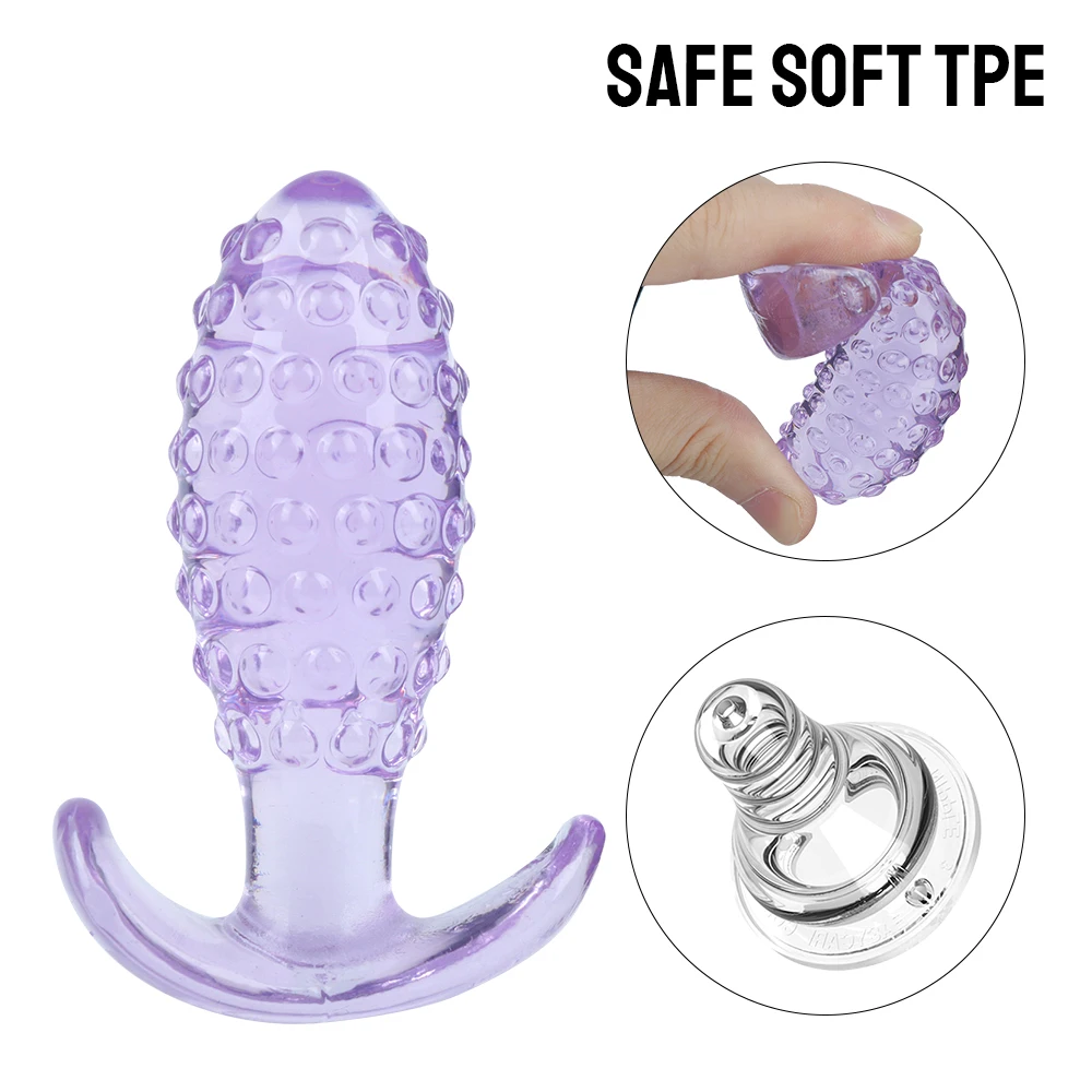 25-40mm Spikes Anal Plug For Women Vaginal Balls Butt Plugs Men Prostate Massager Anus Expander Female Panties Sex Toys Adult 18