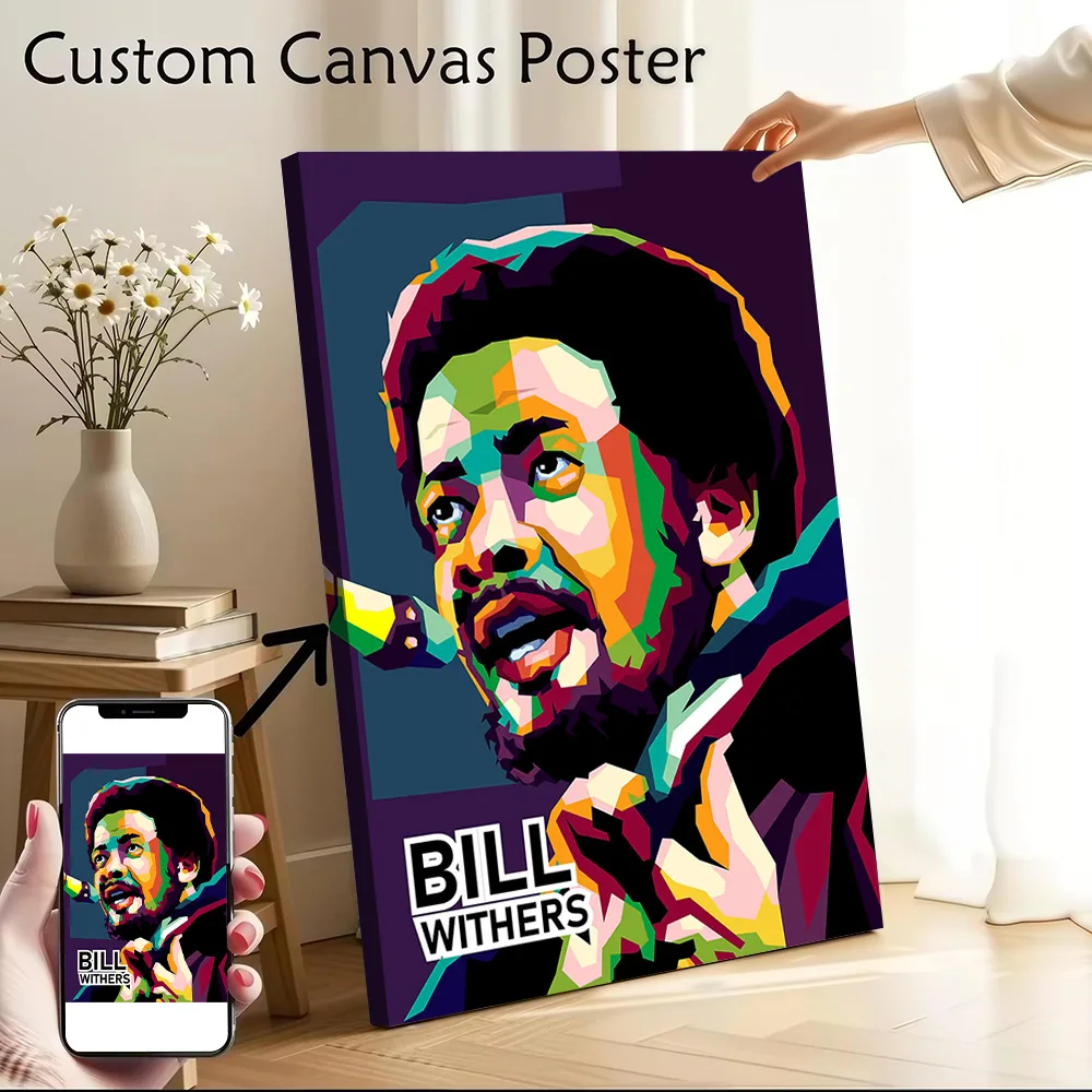 Bill Wilthers Illustration Poster Canvas Wall Art Personalized Print Modern Painting Perfect Gift for Aesthetic Decoration Room