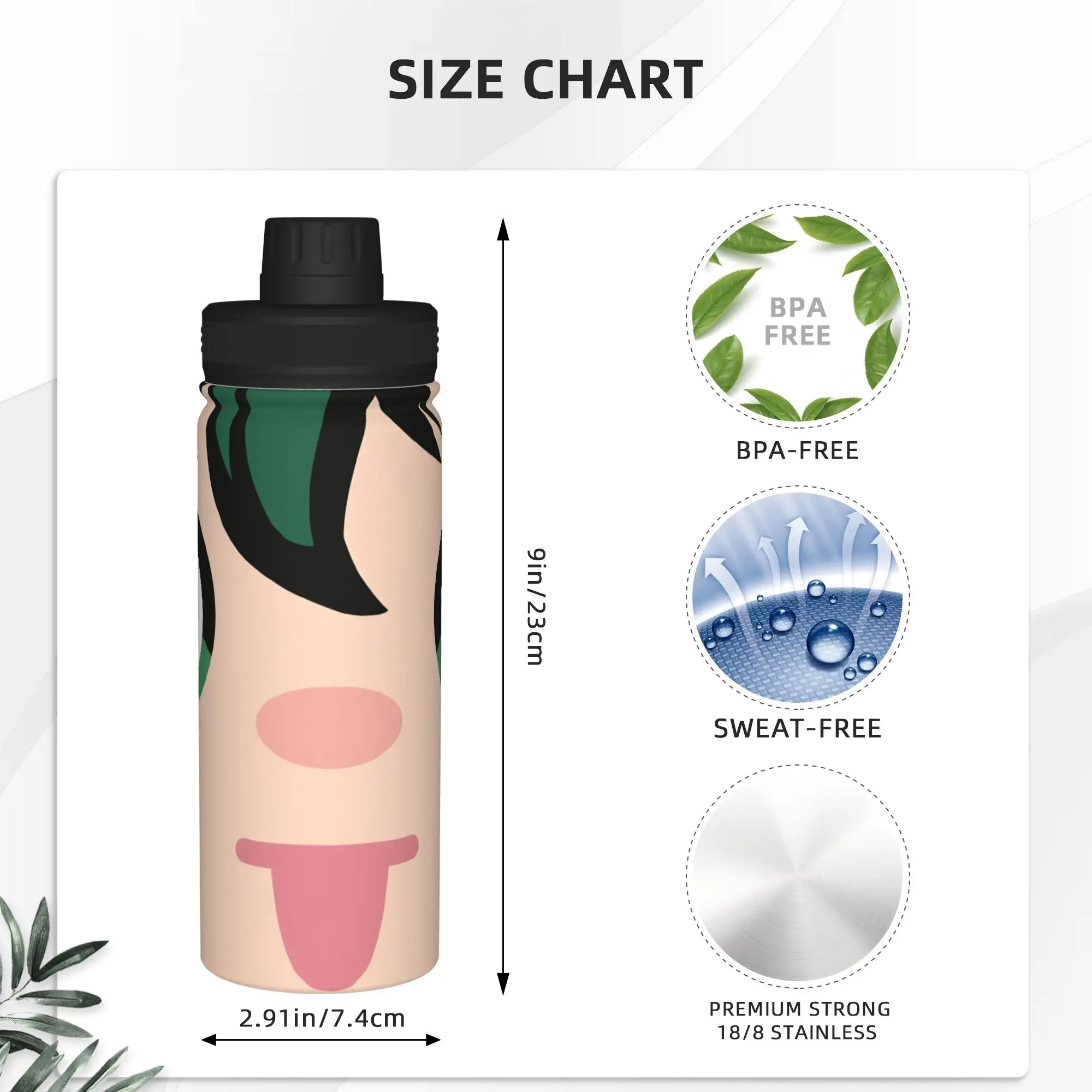 My H-Hero A-Academia Anime 18O - đánh giá và giá Sports Water Bottle Insulated