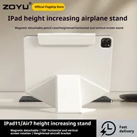 ZOYU para iPad 10/11a funda con soporte de altura aumentada, funda magnética desmontable iPad Pro 11 12,9 Air 4/5th 11/13 mini 6/7th