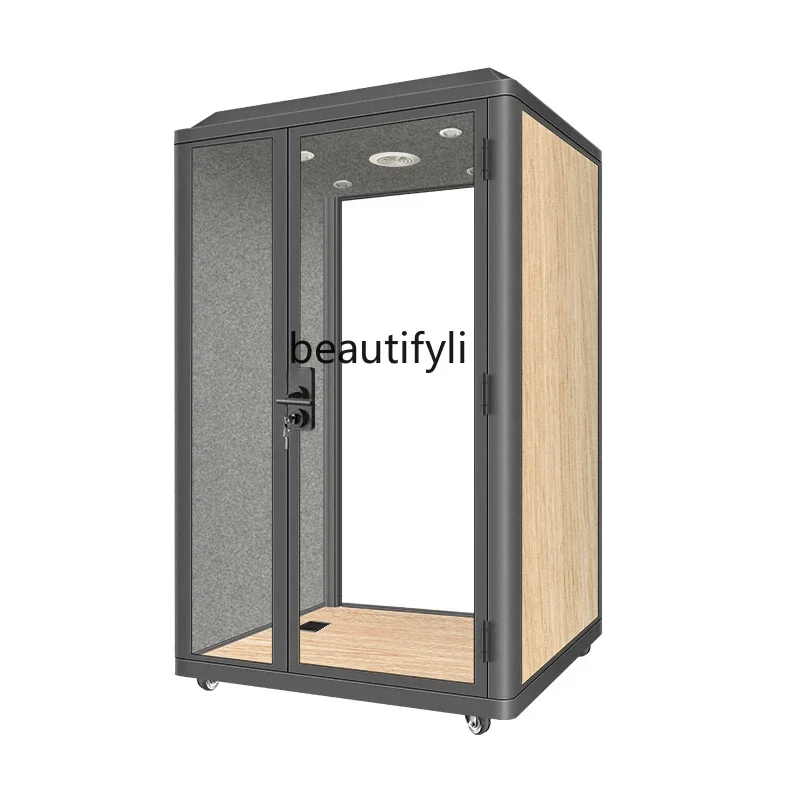 Y Mobile Soundproof Room Home Recording Studio Anechoic Chamber Mute Cabin Piano Room Telephone Booth