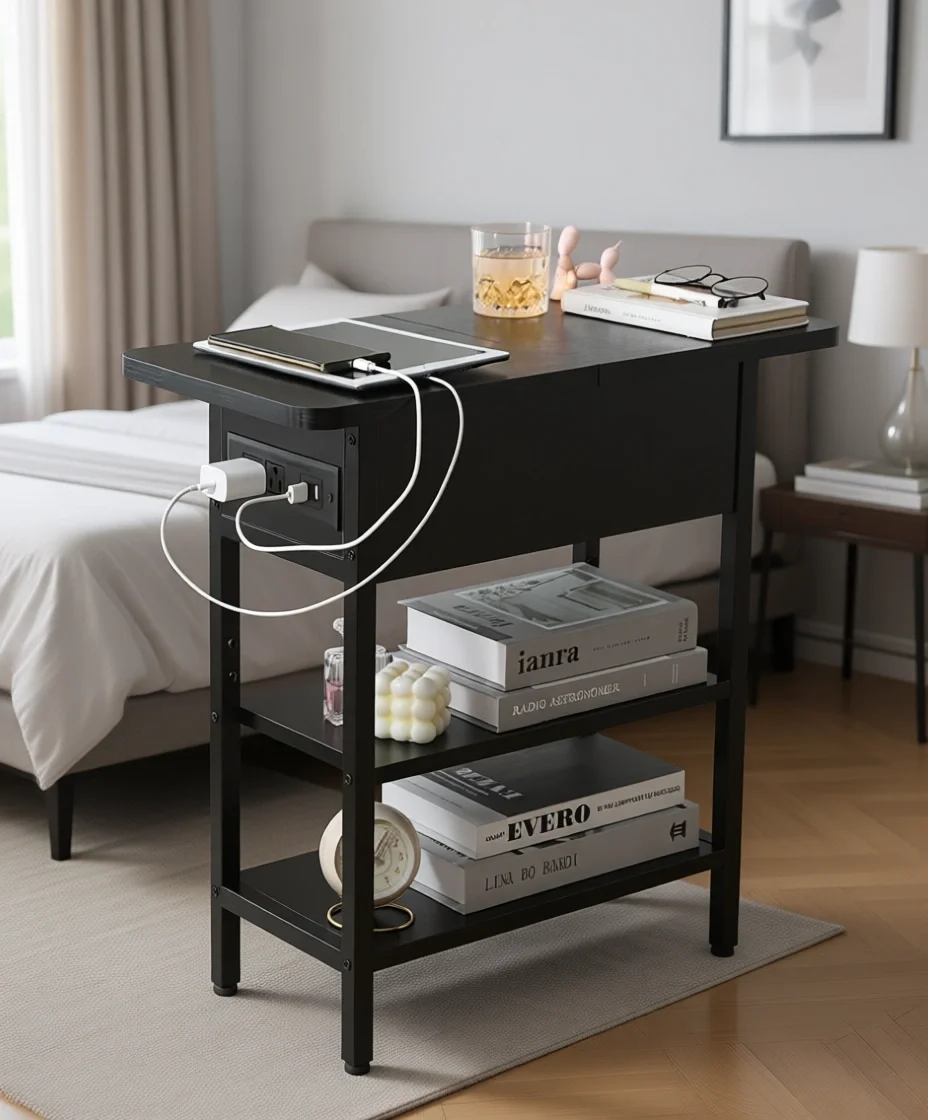 Modern End Table Wi…