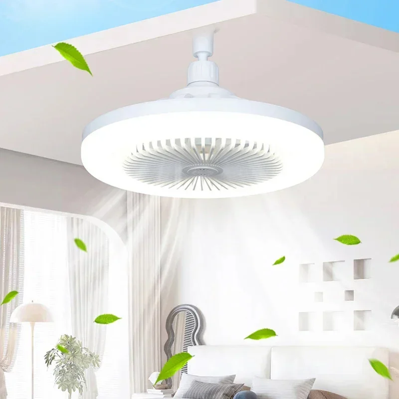 Modern Ceiling Fan Lamp LED Smart Remote Control Fan with LED Light Ceiling Fan with Light Ceiling Light For Living Room Bedroom