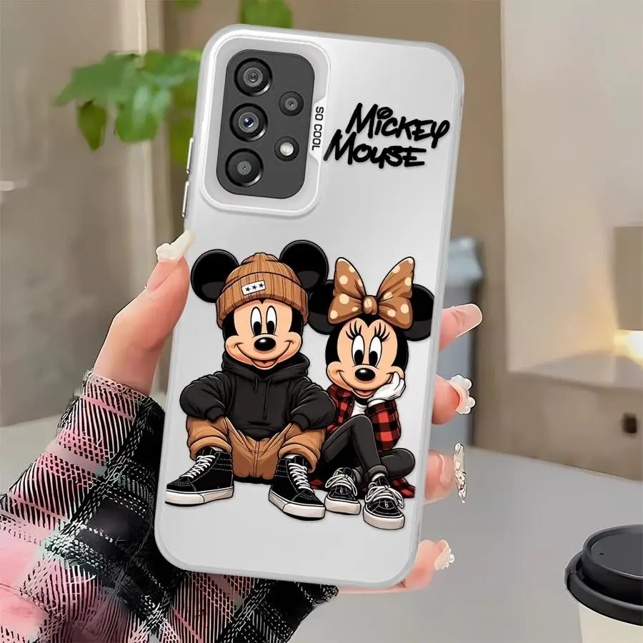 

Disney Mickey Minnie Mouse Soft Cover Case For Samsung For Galaxy A12 A14 A13 A32 A22 A23 A15 A25 A16 A34 A24