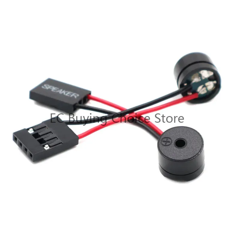 100pcs/10pcs Mini Plug Speaker Motherboard Sounder Buzzer Board Beep Alarm Speaker For PC Interanal BIOS Computer Onboard Case