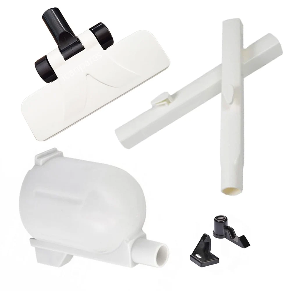 Compatible for Fantom P 1200 DU 2000 Vacuum Cleaner Practical Rectangular Absorber Hopper and Pipe Kit-White