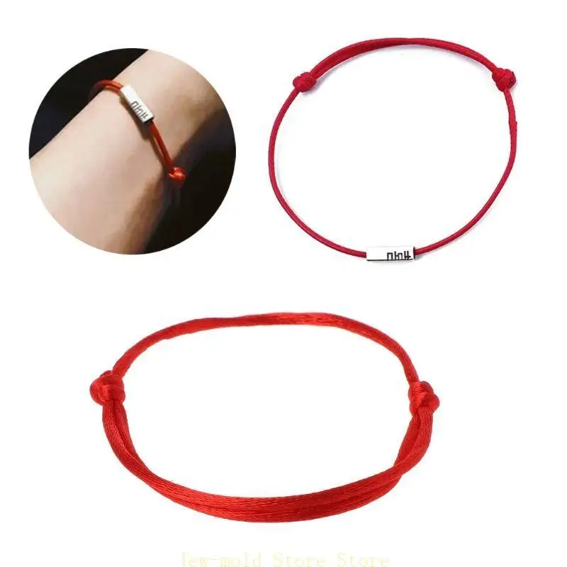 

10Pcs Red String Bracelet Kabbalah for Protection Thread Handmade String Bracelets Good Luck Gift for Women Men Teen