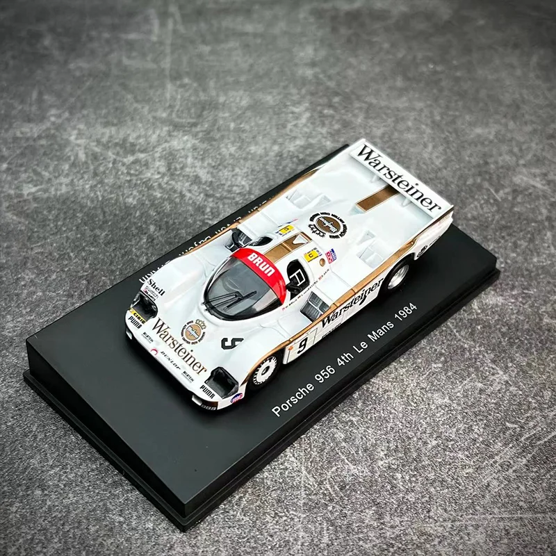 New Spark 1:64 1984 Le Mans Endurance Racing Series Simulation Alloy Die-Cast Model Car Miniature Collectible Toy Gifts Ornament