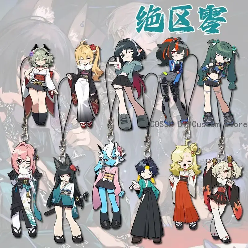 

NEW Anime Zenless Zone Zero Nicole Demara Von Lycaon Cosplay Phone Rope Chain Backpack Ornament Pendant Birthday Gifts