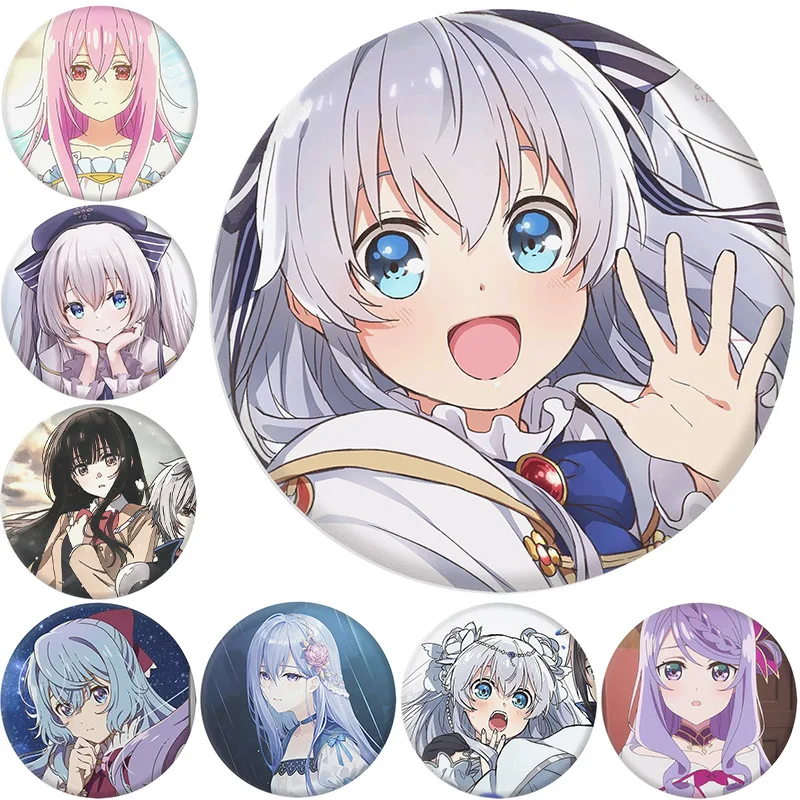 Spirit Chronicles Celia Claire 58mm badges round icons значки аниме