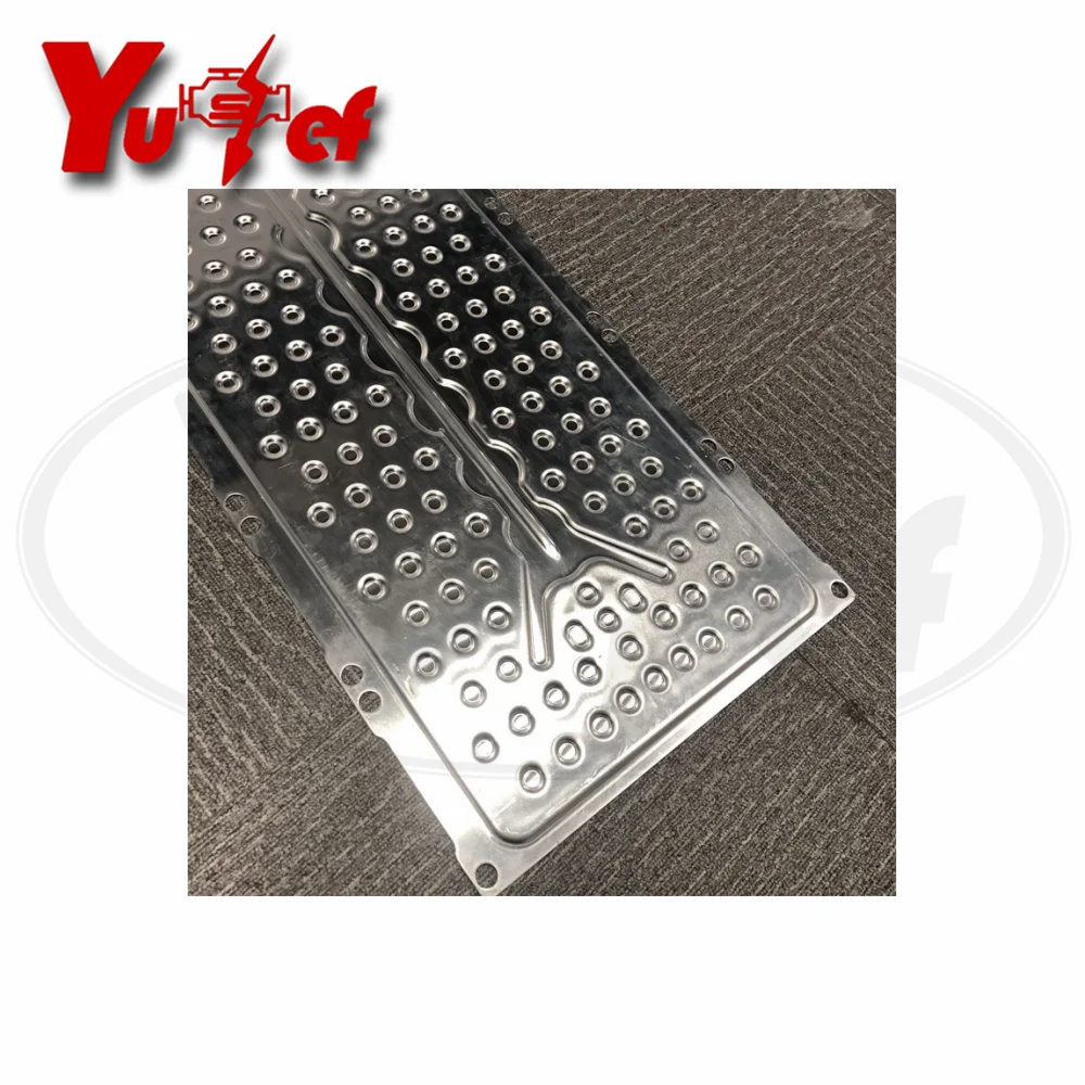 Electric Vehicle Lithium Battery Water Cooling Plate Serpentine OEM TR-CY035