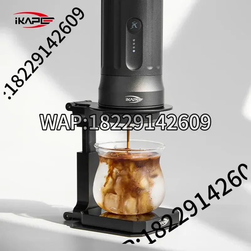 IKAPE Kapo K2 Portable Coffee Machine/Bluetooth Connection/Timer Function,51/58mm Espresso Bottomless