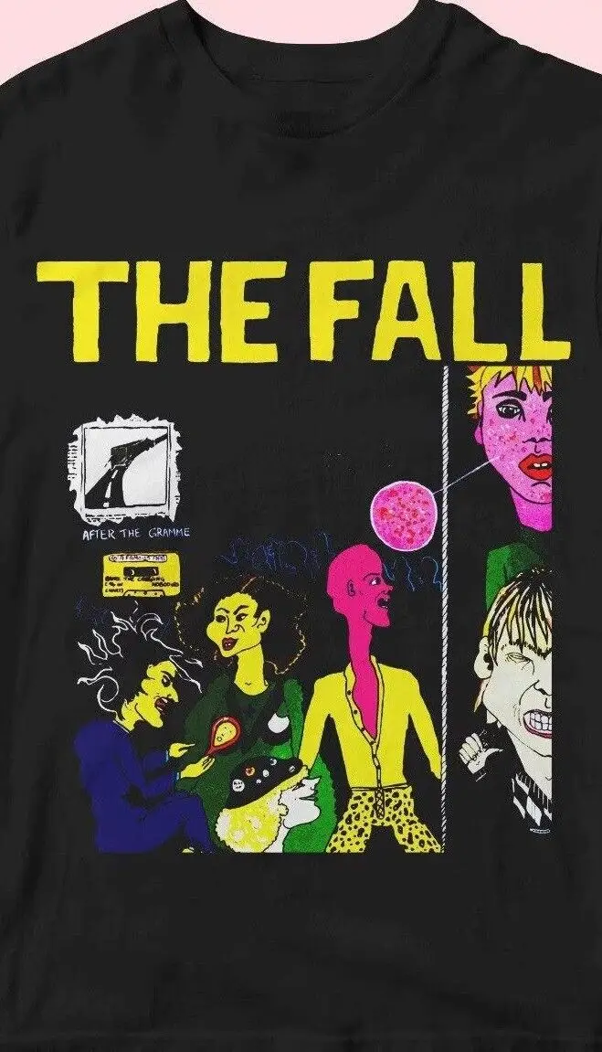 The Fall Band New Grotesque Mark E Smith Shirt Classic Black Men S-3XL