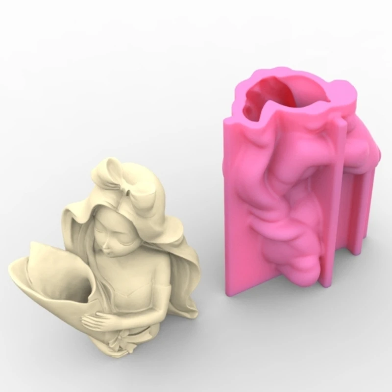 Silicone Mold Succulent Planter Vase Resin Mold Planter Making Mold DIY Home Use