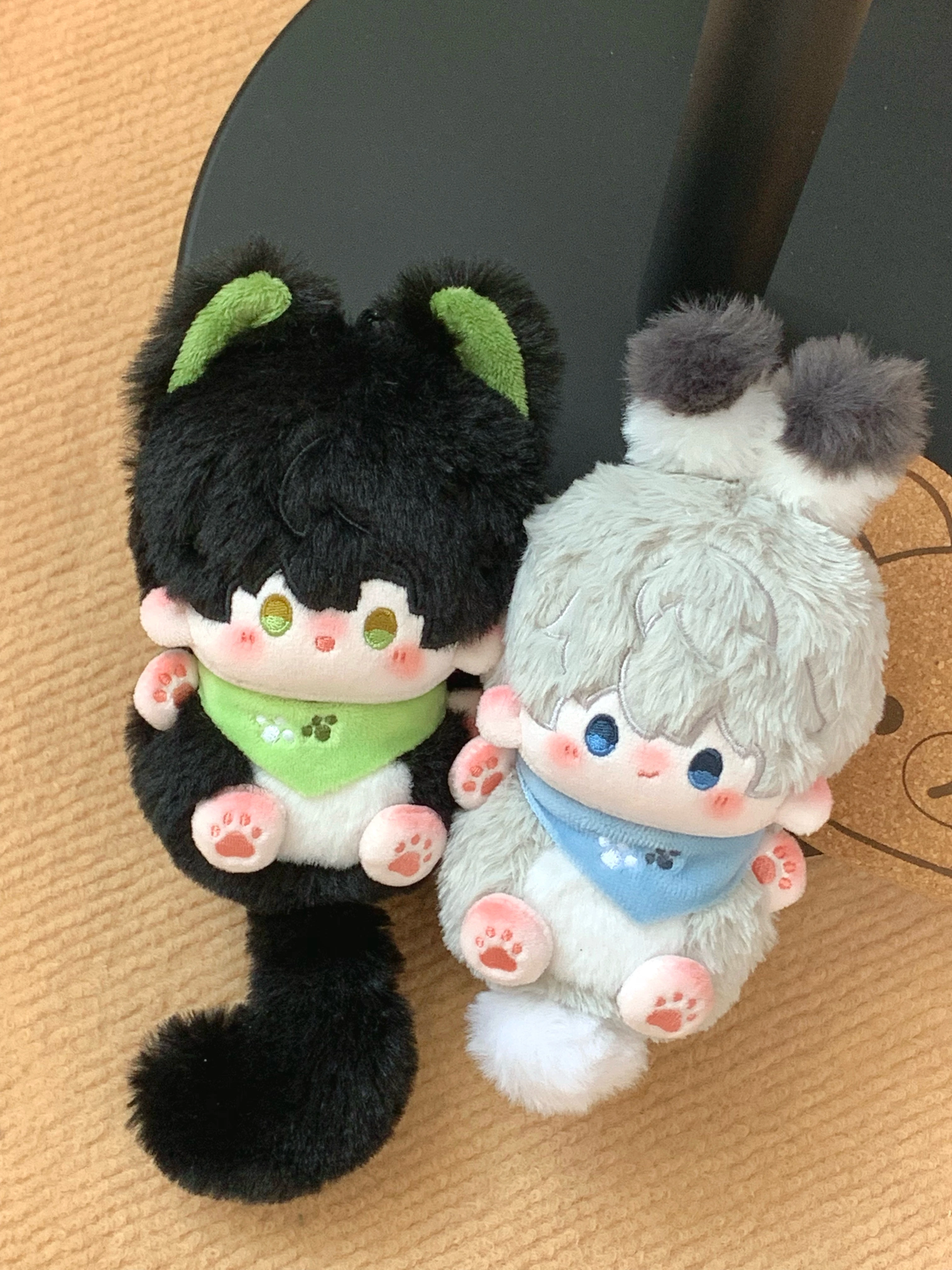 Love and Deepspace 10cm Beast Body Cotton Doll Cute Sylus Rafayel Xavier Zayne Caleb Original Fan Made Anime Plush Gift