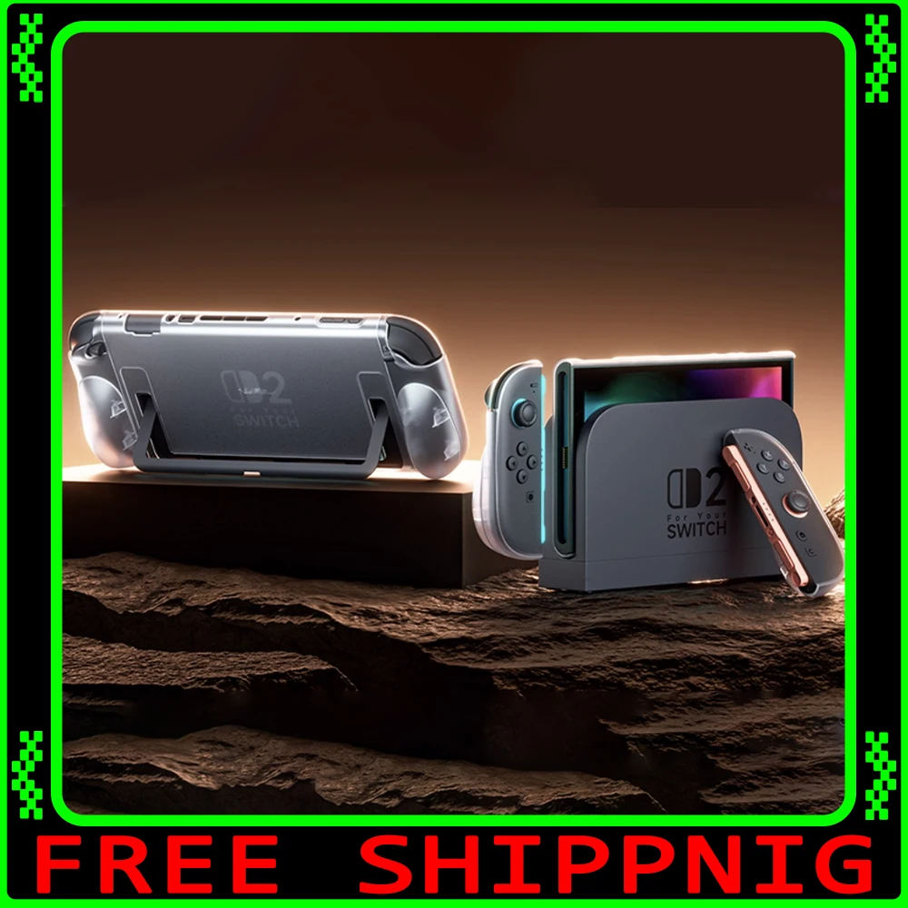 

Разделенный защитный чехол Jsaux для Switch 2 NS2, противоударный чехол, два типа ручек, прочный чехол для консоли Ns2