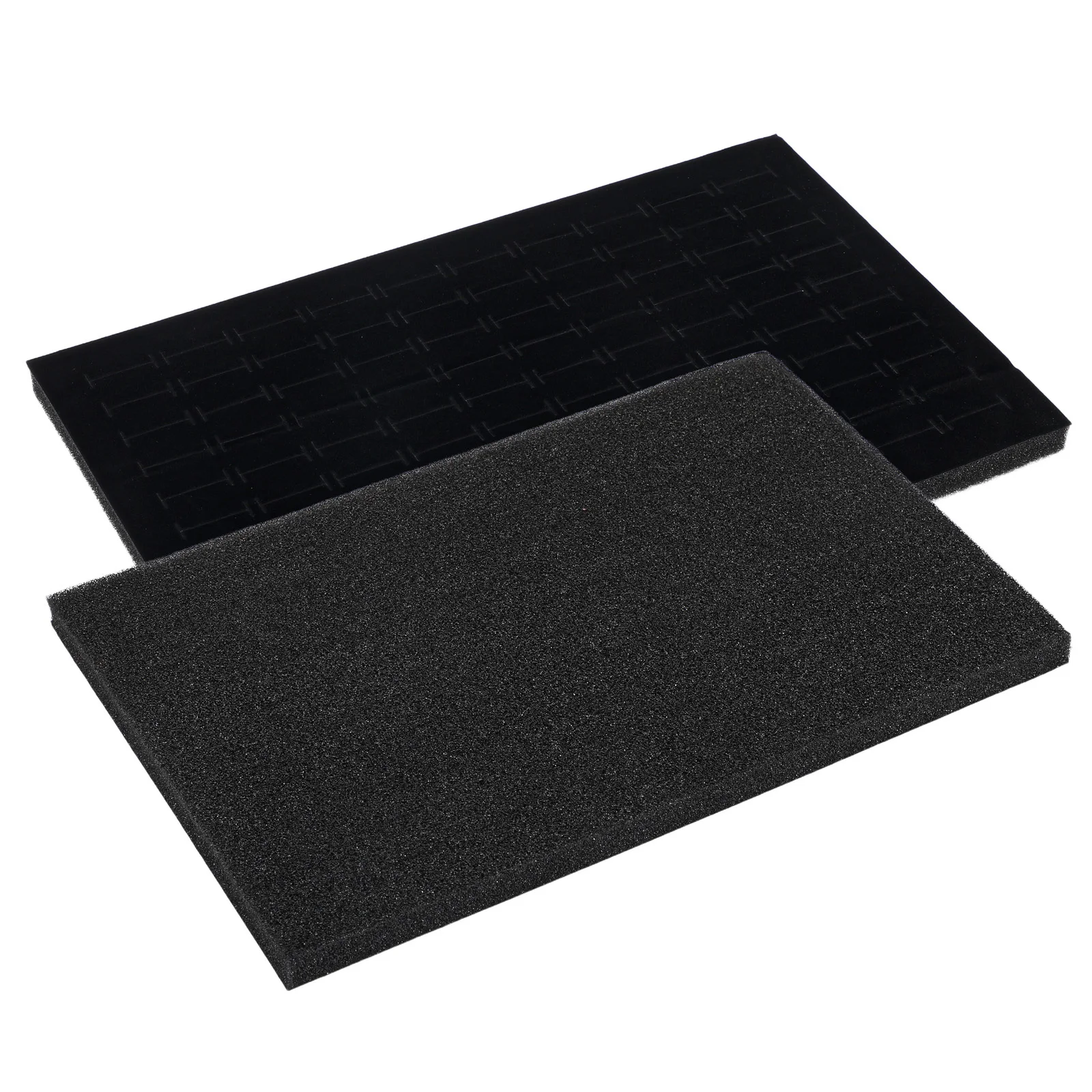 

7pcs Set of 7 Jewelry Insert Pad Storage Showcase Pads Jewellery Tray Liners Inserts