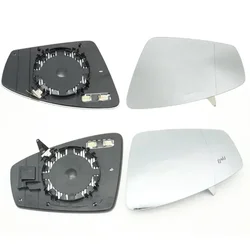 For VW Tiguan L 2016 2017 2018 2019-2023 Side Heated Wing Mirror Glass Rearview  Lens With Blind Spot Warning