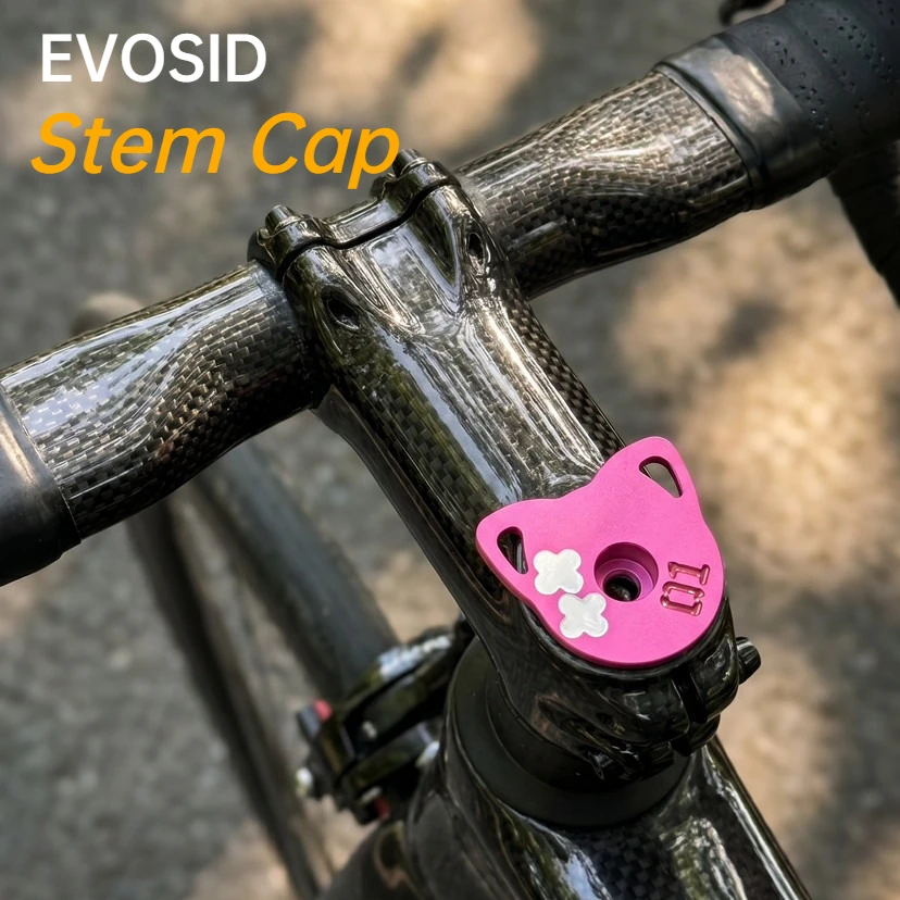 EVOSID Stem Cap Headset CNC Cap Fork Waterproof Cover Universal for Mountain Road Bicycles