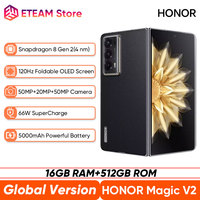 Global Version Honor Magic V2 Foldable Smartphone 7.92\