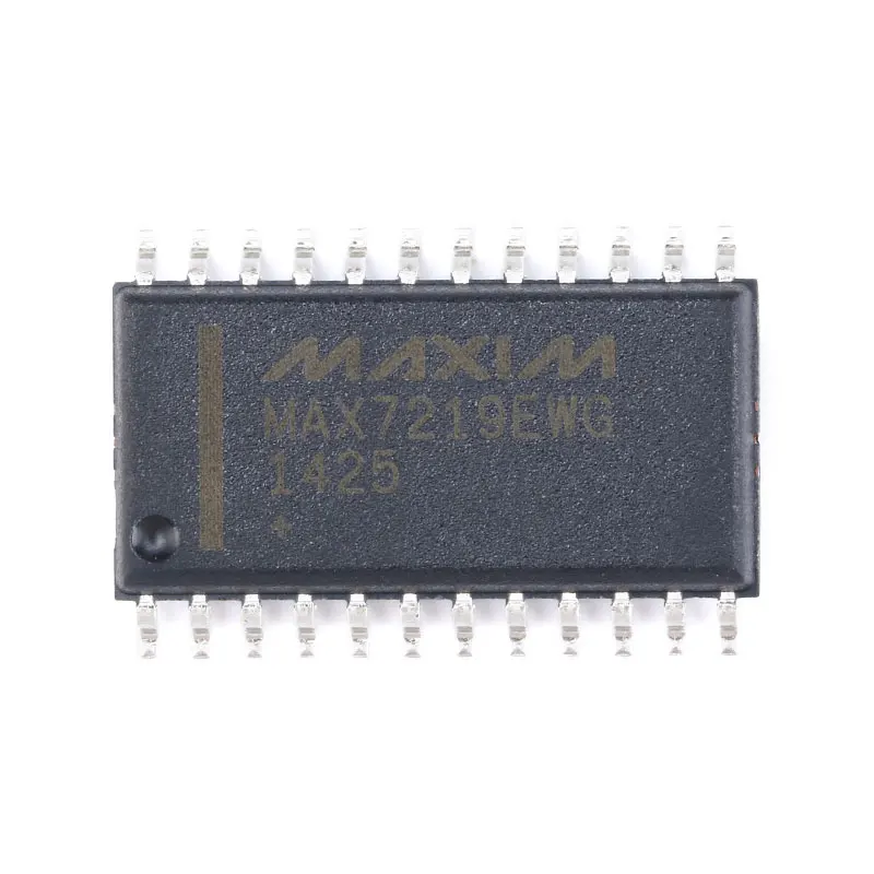5pcs MAXIM/MAX7219EWG+T SOIC-24 LED driver 8-Digit SPI interface
