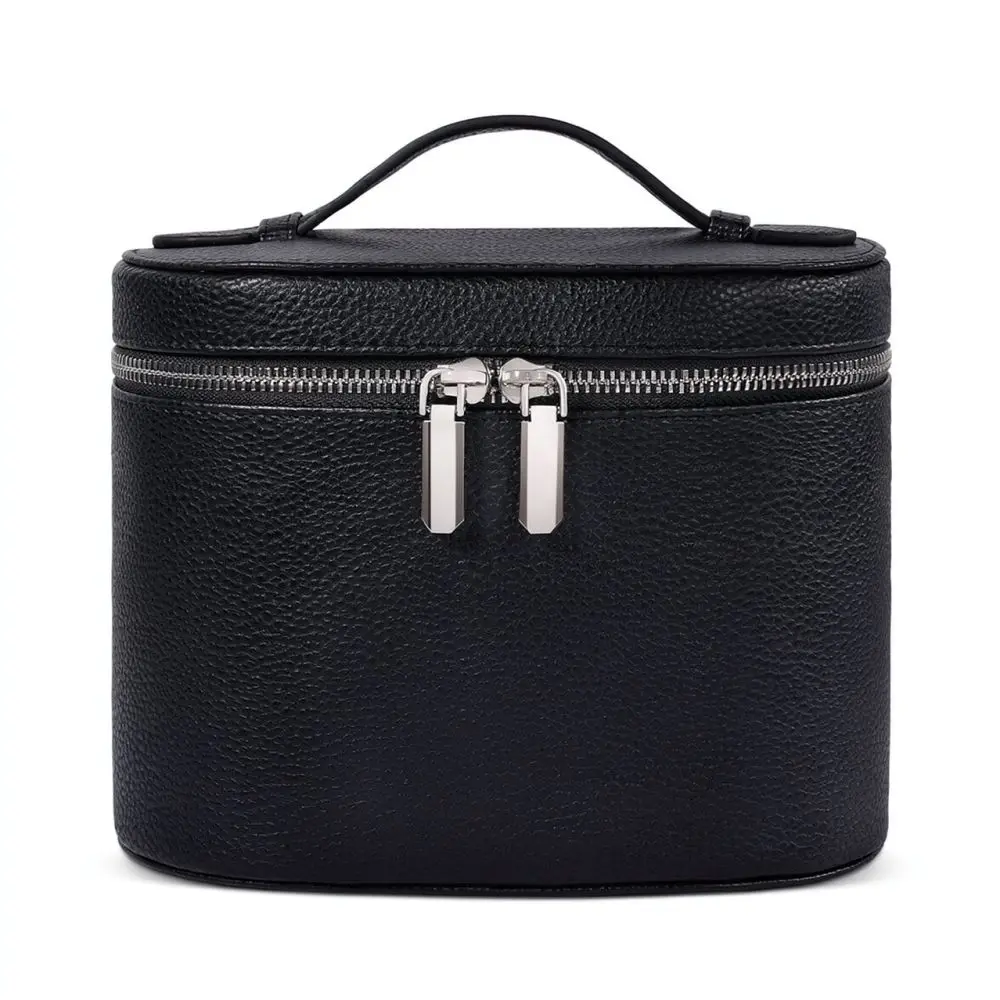 Portable Makeup Organizer Bag Travel Cosmetic Case Waterproof PU Leather Pouch Large Capacity Storage For Beauty