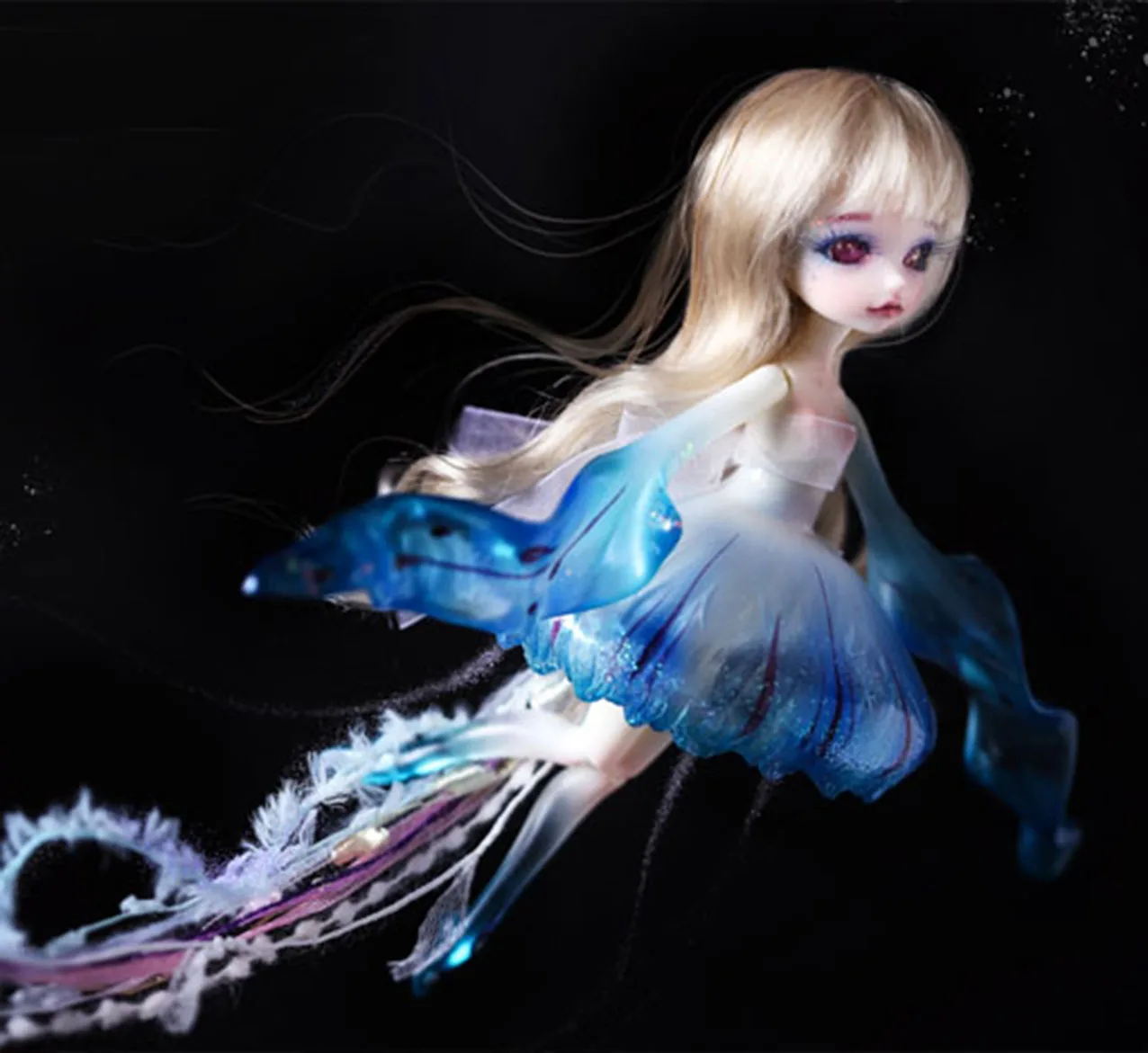 

BJD Doll SD Doll Popovy jellyfish 1/4 Quality Articulated Puppet Nude Dolly Model Collection Toy Birthday Gift