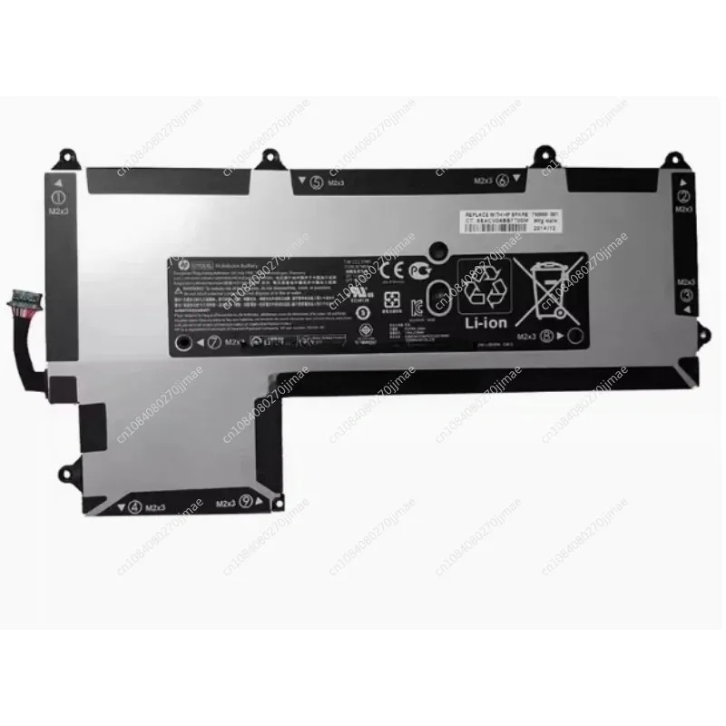

OY06XL 0Y06XL 750335-2B1 750335-2C1 750550-001 750550-005 750550-006 Laptop Battery For Elite X2 1011 G1 4G Ultrabook L5G46EA