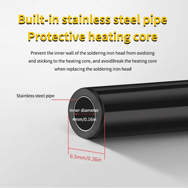 5 قطعة 900M-T-I 900M-T-B لحام الحديد محطة أداة حادة سبيكة لحام سماعات رأس داخل الساخن عارية سبيكة لحام كهربائي تلميح