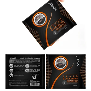 Natural Bart Hair Dye Shampoo für Männer, sofortige schwärzende Farbmatiz -Creme, Schnurrbart Shampoo, 5 Minuten, 5pcs, Dropshipping 12 Hauptverkäufe Shampoo für Haare - №2 - №2