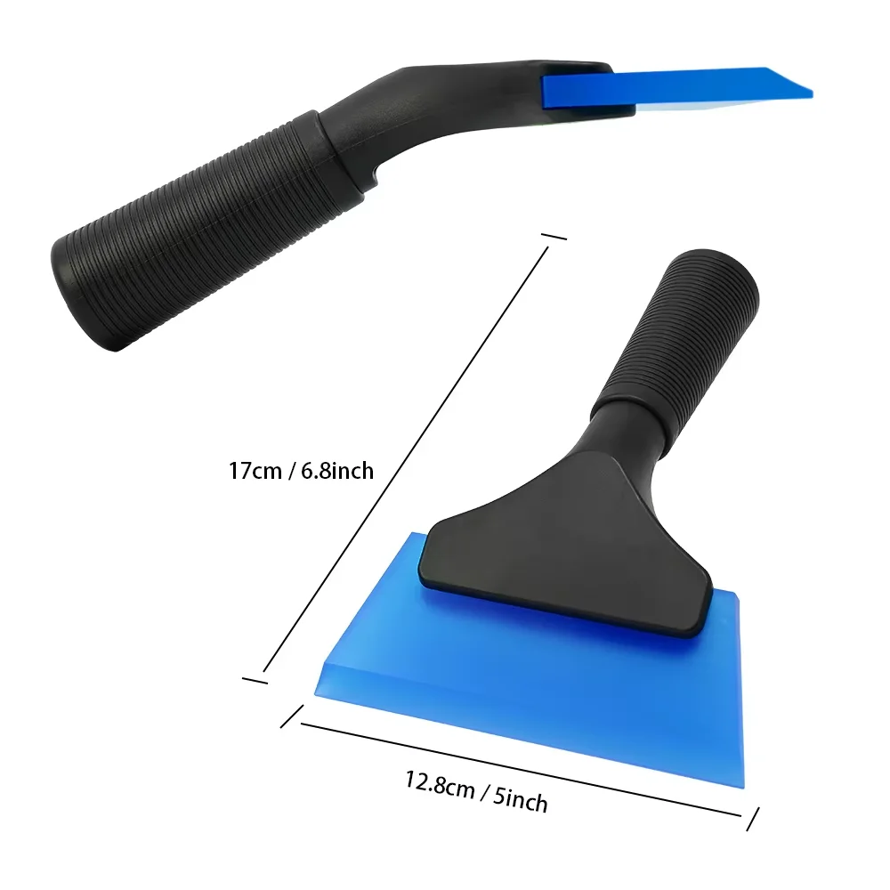 EHDIS Car Window Wiper Window Glass Scraper Windshield Wiper Tool Squeegee Ice Breaker Snow Cleaning Scraping for Car Styling
