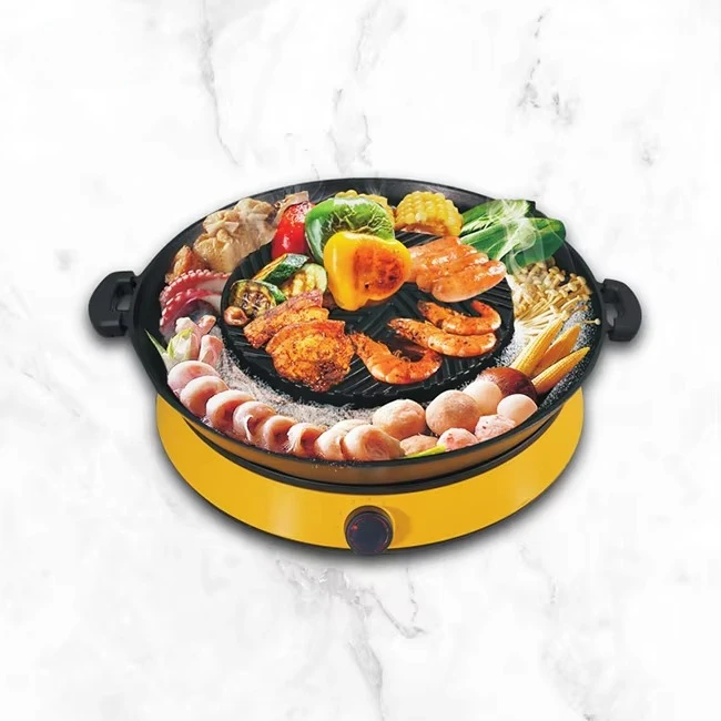 

Household Single Person Couple Barbecue Brush Pot All-in-one Machine Special Induction Cooktop