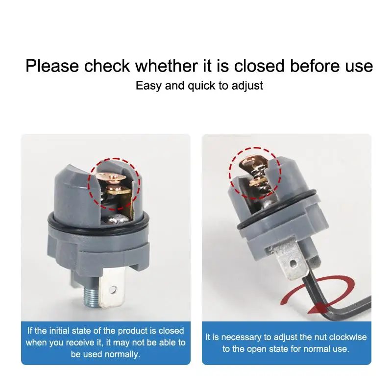 Air Pressure Switch Automatic Adjustable QPM11 Controller G1/8 G1/4 Thread for Outdoor Pneumatic Construction Tools