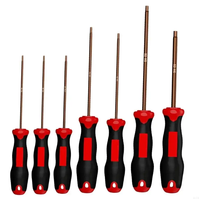 M17D Alloy Steel Hexagonal Screwdriver Set With Tip & Nonslip Ergonomic Handle Suitable For Professional Repair