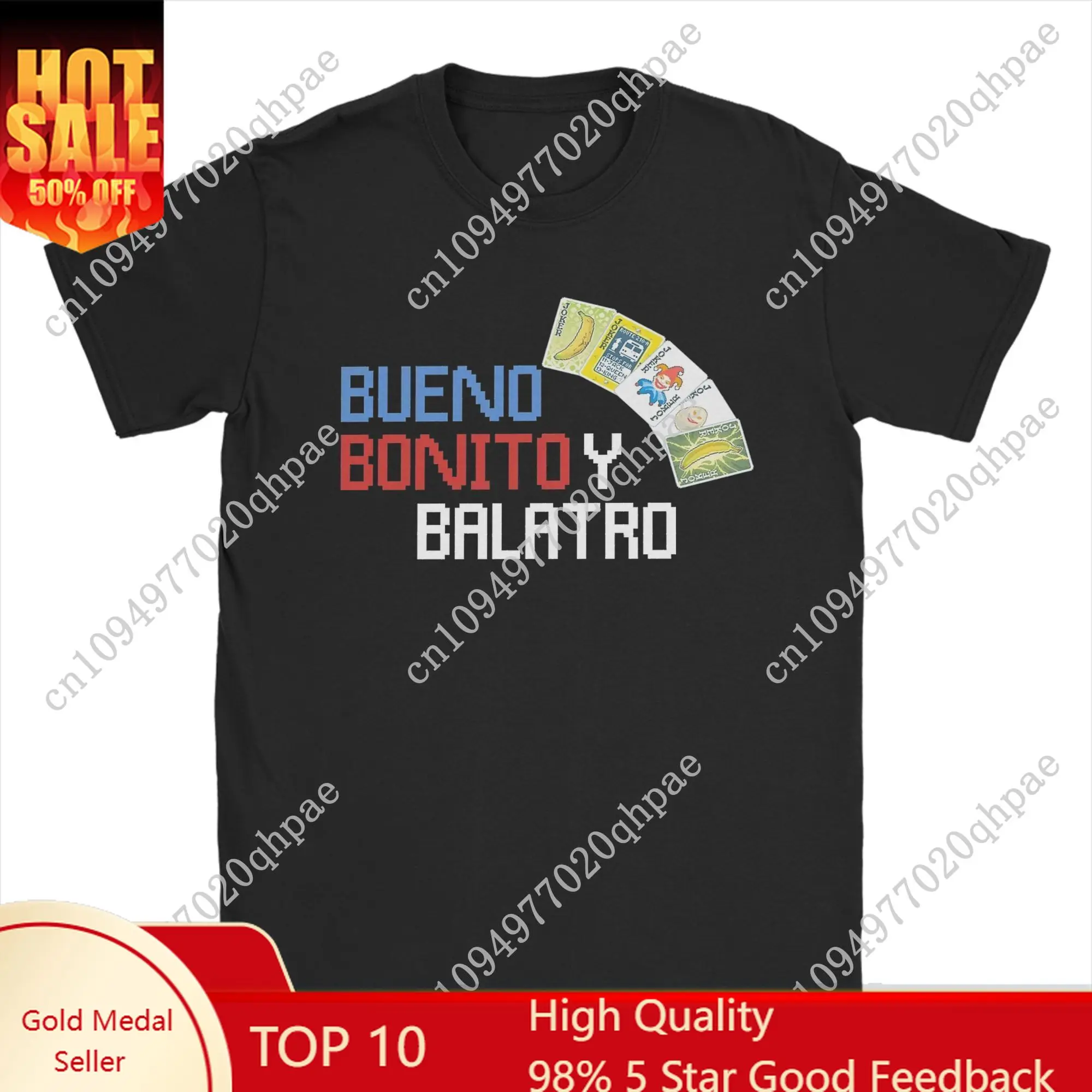 

Balatro Game Joker-Jimbo T-Shirt Men Cards Game Novelty Cotton Tee Shirt O Neck Short Sleeve T Shirts Summer Tops