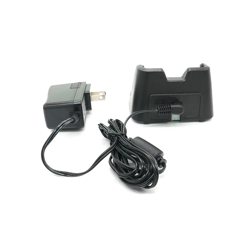 Cargador rápido de batería de Liion de BC-193 para ICOM BP-265, BP263, Radio IC-V80, V80E, T70A, T70E, enchufe estadounidense