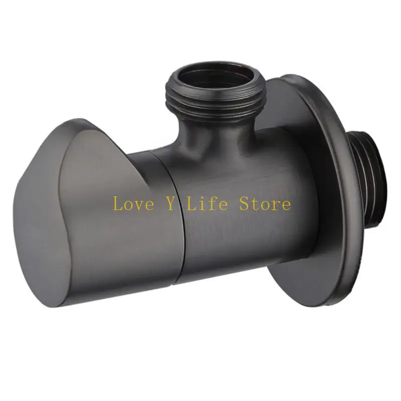 

L74C Угловые клапаны для горячей и холодной воды, латунная быстрооткрывающаяся и закрывающаяся ручка, надежная для сантехники