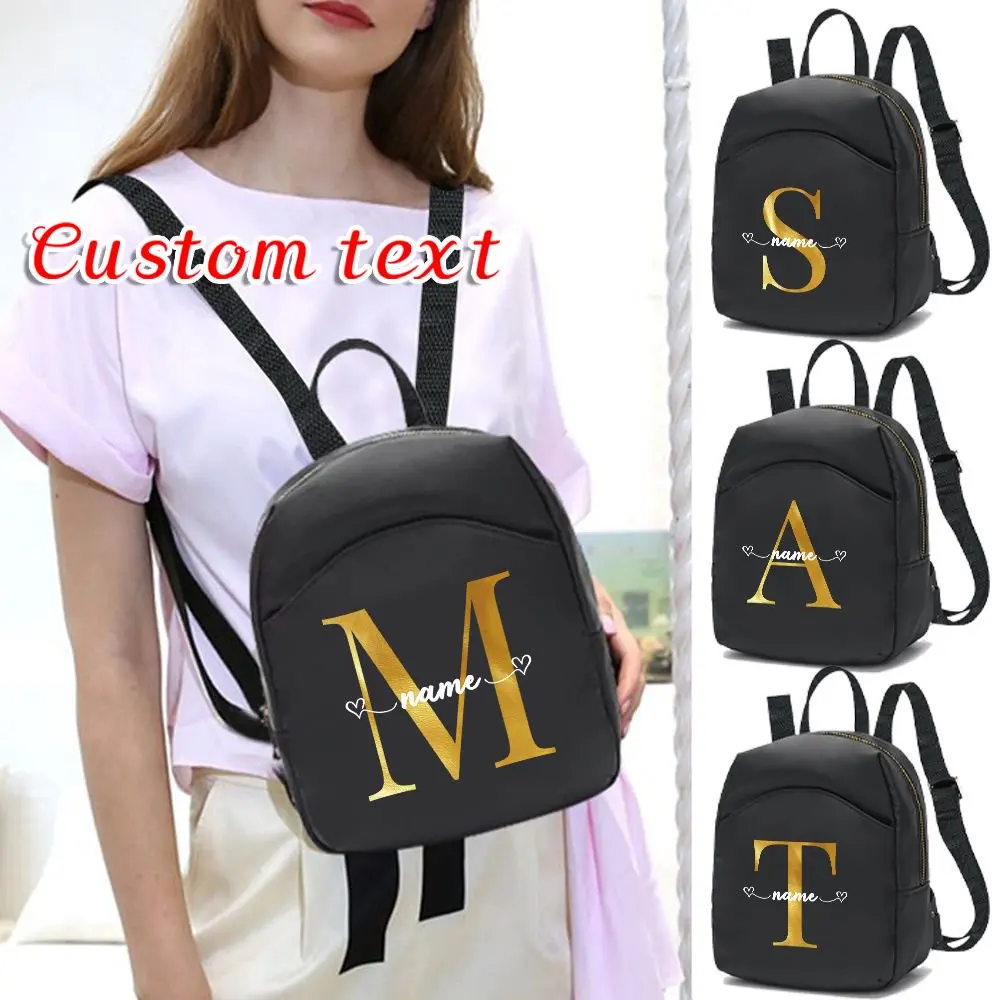 Personalized Customized Backpack New Fashion Leisure Multifunctional Joker Shopping Handbag