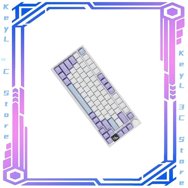 Ak820 Low delay stable property Bluetooth Mechanical Keyboard Customized Game Gasket Structure Single Button Slotting Birthday