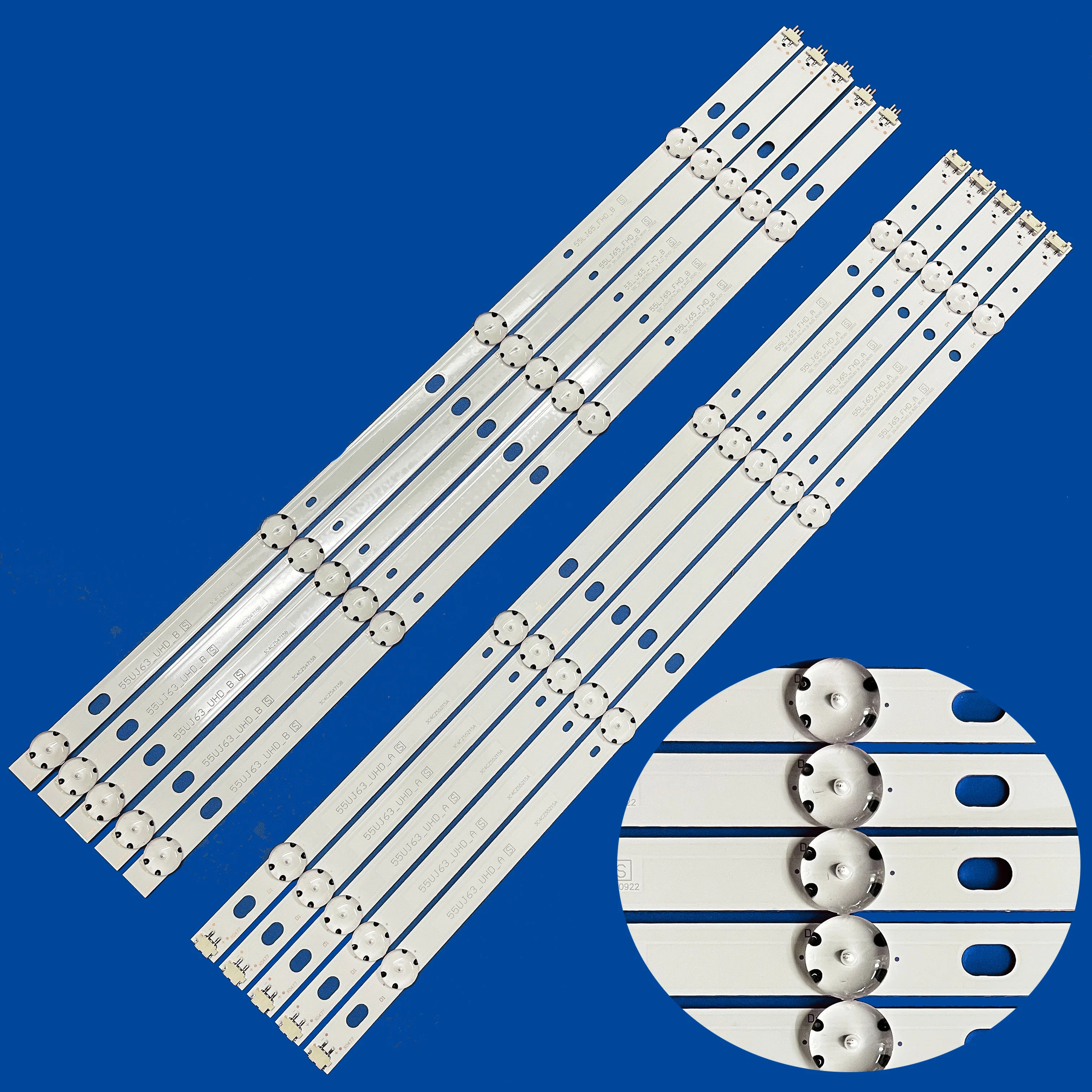 Podświetlenie LED do 55 uj634t 55 uj630y 55 uj6300 55 lj5500 NC550DGG 55 uk6100plb 55 uk6100 55 lj55/55 uj63 _ b A