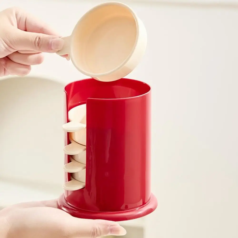 

Home Tableware Dopamine Postbox Sauce Dish Set Dustproof Plastic Seasoning Dish with Storage Jar Pickles Dish Mustard
