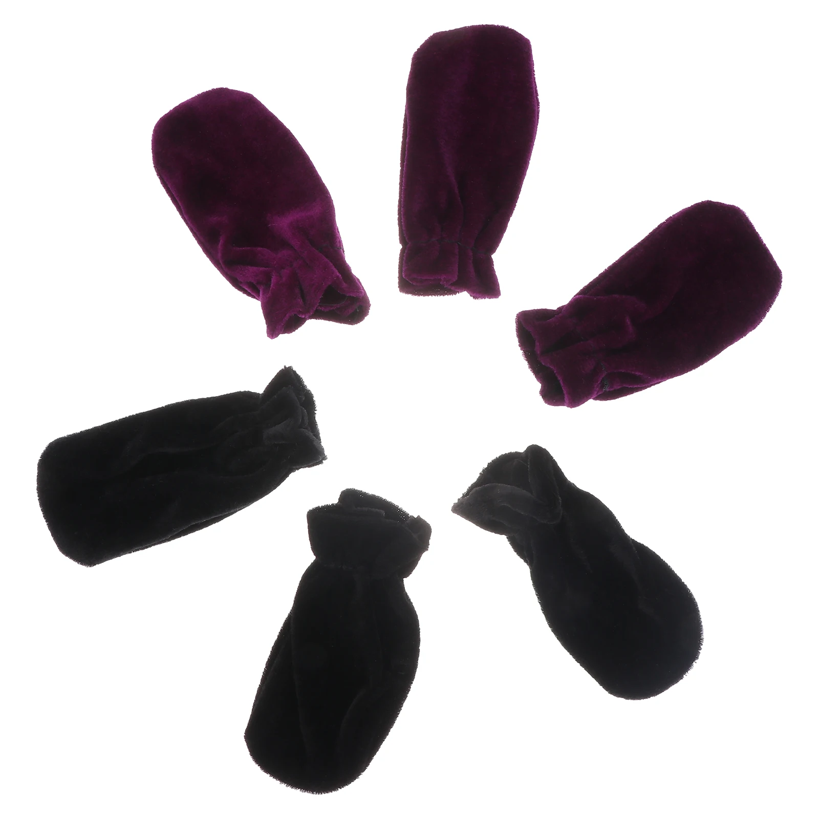 

2 Sets Piano Pedal Cover Dust Foot Rest Musical Instrument Covers Bag Protective Black