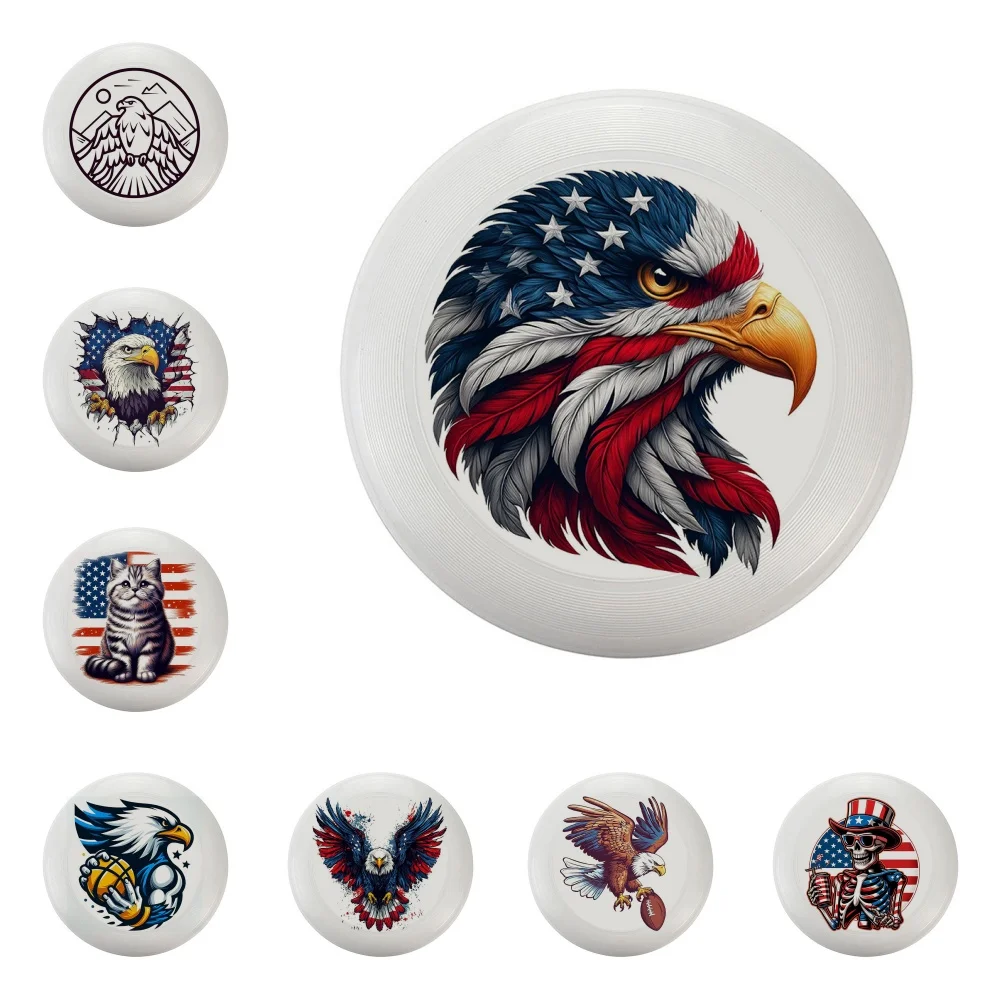Platillo volador American Eagle de 20/27cm, juguetes de ocio al aire libre, juegos portátiles, disco volador, juguetes deportivos de competición, gran oferta para adultos